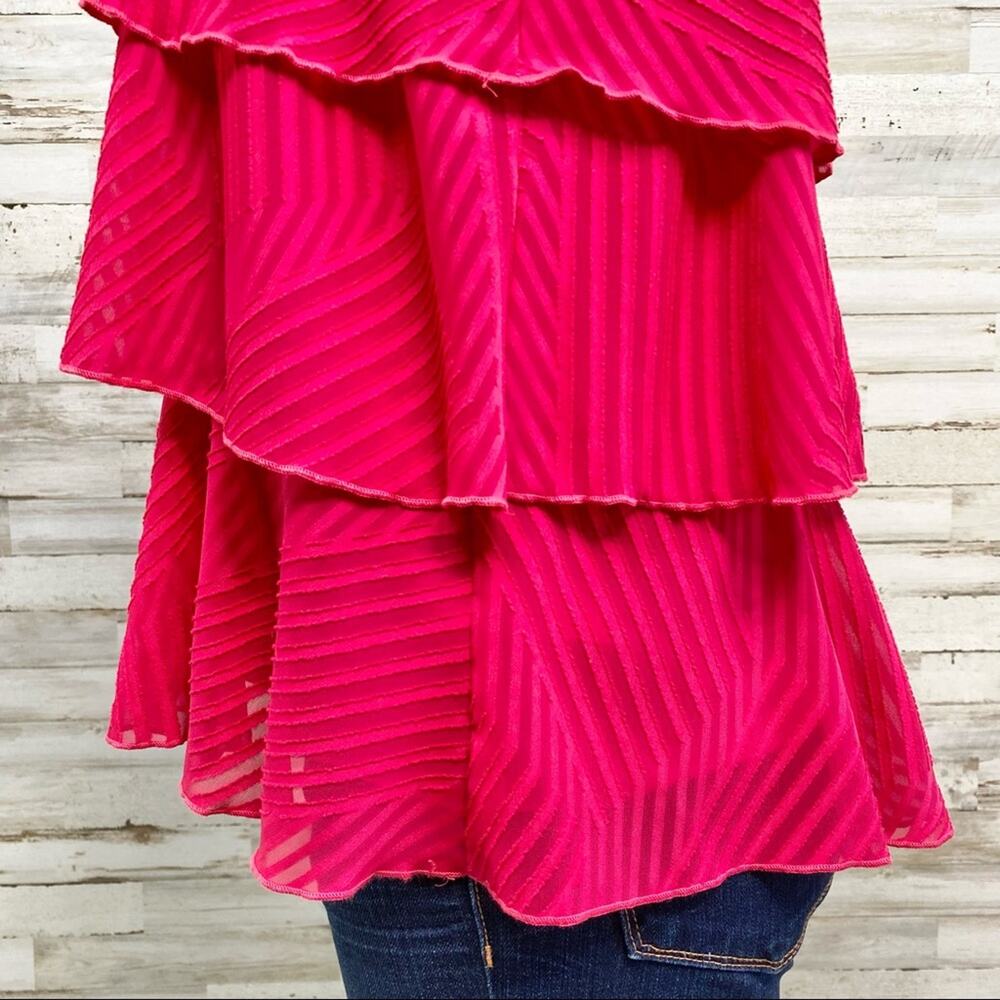 Anthropologie Amadi Ameline Tank Top Sleeveless Womens Size S Fuchsia Pink - Picture 7 of 16